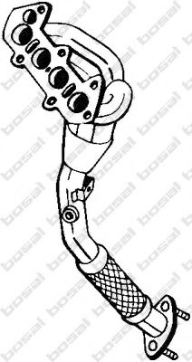 изпускателна тръба 851-275