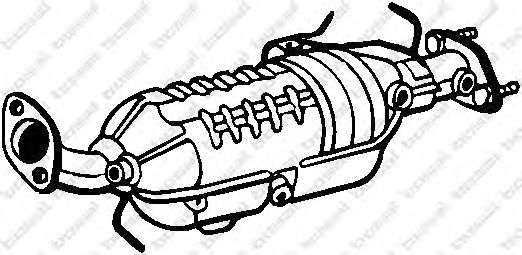 филтър за сажди/твърди частици, изпускателна система 095-038