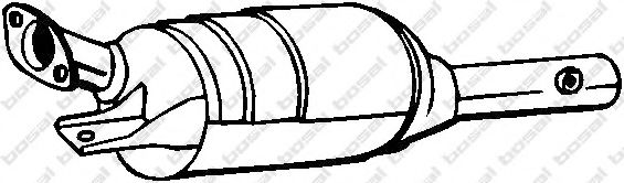 филтър за сажди/твърди частици, изпускателна система 095-252