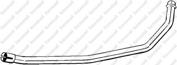 изпускателна тръба 884-009