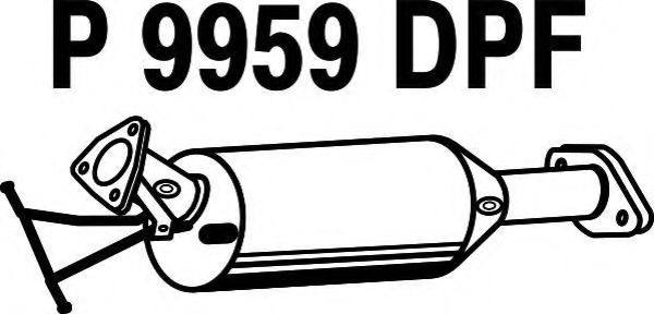 филтър за сажди/твърди частици, изпускателна система