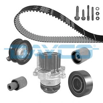 водна помпа+ к-кт ангренажен ремък KTBWP3602