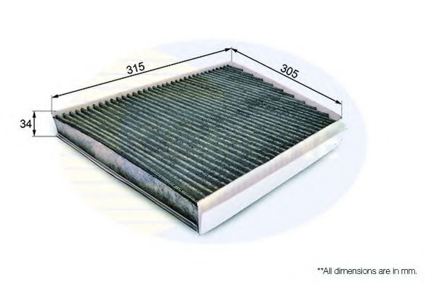 филтър, въздух за вътрешно пространство