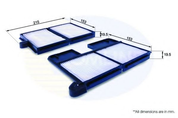 филтър, въздух за вътрешно пространство