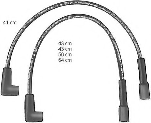комплект запалителеи кабели CLS212