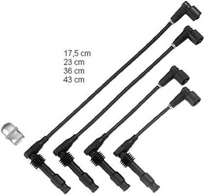 комплект запалителеи кабели CLS107