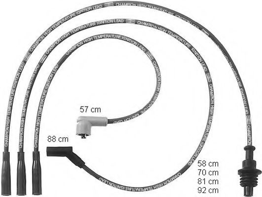 комплект запалителеи кабели CLS226