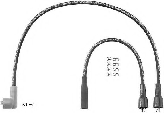 комплект запалителеи кабели CLS125
