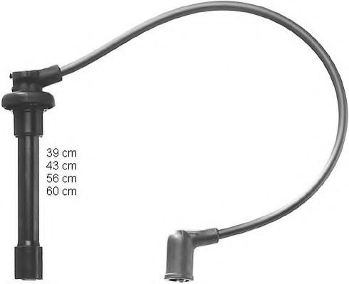 комплект запалителеи кабели CLS129