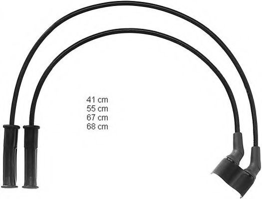 комплект запалителеи кабели CLS014