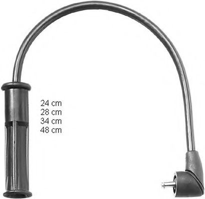 комплект запалителеи кабели CLS019