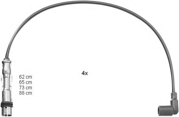 комплект запалителеи кабели CLS038