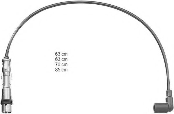 комплект запалителеи кабели CLS053