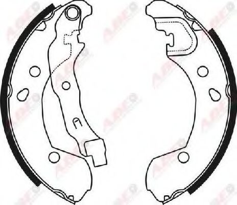 комплект спирачна челюст