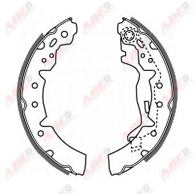 комплект спирачна челюст