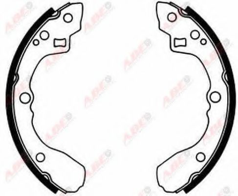 комплект спирачна челюст C03005ABE