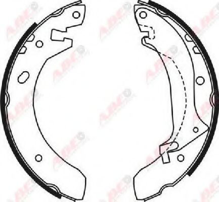 комплект спирачна челюст