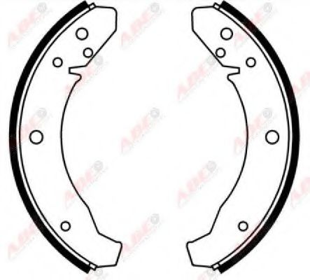комплект спирачна челюст C0W024ABE