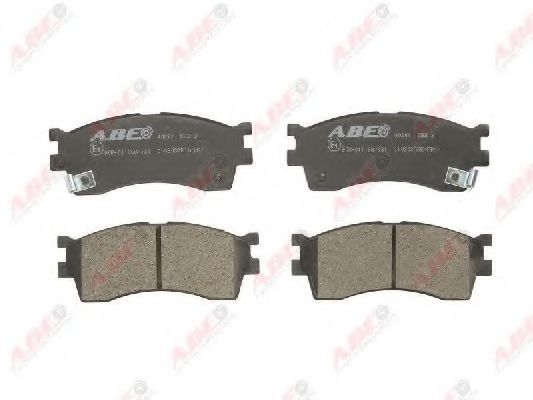 комплект спирачно феродо, дискови спирачки C10303ABE