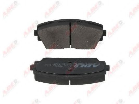 комплект спирачно феродо, дискови спирачки C10334ABE