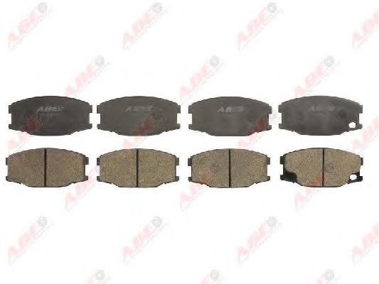 комплект спирачно феродо, дискови спирачки C15039ABE