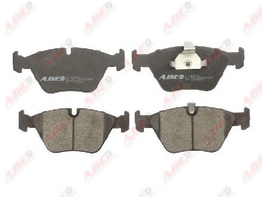 комплект спирачно феродо, дискови спирачки C1B009ABE