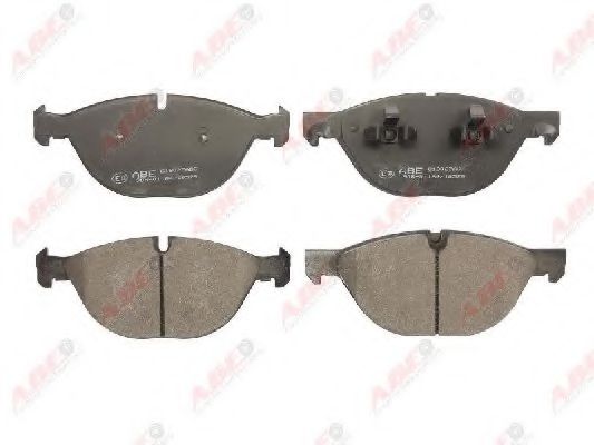 комплект спирачно феродо, дискови спирачки C1B027ABE