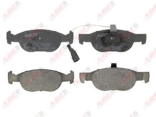 комплект спирачно феродо, дискови спирачки C1F021ABE