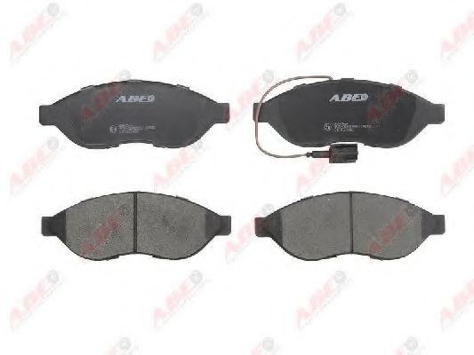 комплект спирачно феродо, дискови спирачки C1F057ABE