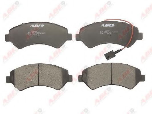 комплект спирачно феродо, дискови спирачки C1F058ABE