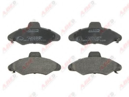 комплект спирачно феродо, дискови спирачки C1G018ABE