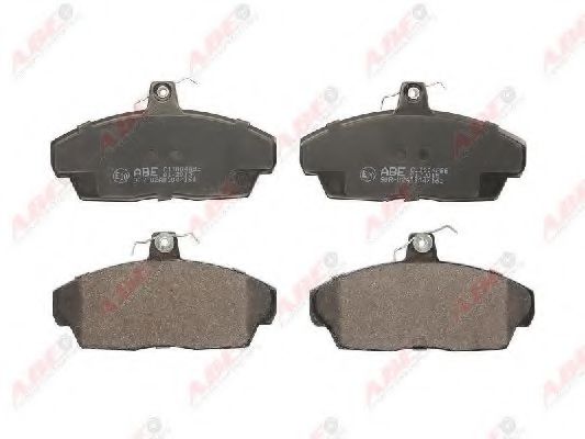 комплект спирачно феродо, дискови спирачки