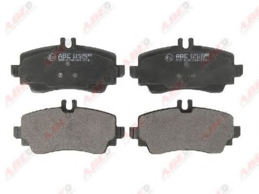 комплект спирачно феродо, дискови спирачки C1M046ABE