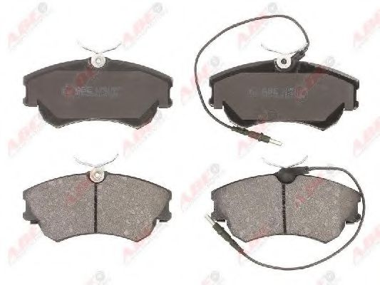 комплект спирачно феродо, дискови спирачки C1R011ABE