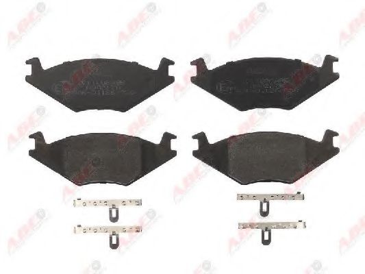 комплект спирачно феродо, дискови спирачки C1T006ABE