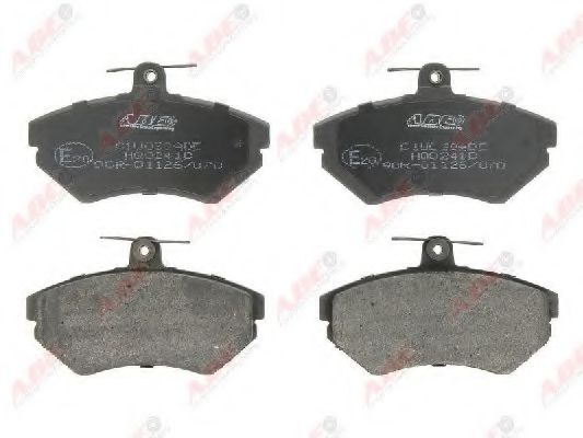 комплект спирачно феродо, дискови спирачки