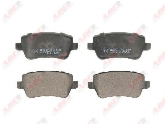 комплект спирачно феродо, дискови спирачки C2F011ABE