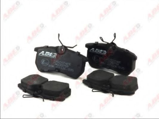 комплект спирачно феродо, дискови спирачки C2G007ABE