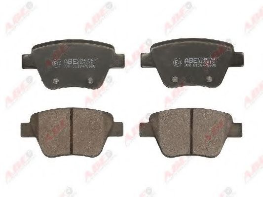 комплект спирачно феродо, дискови спирачки C2W029ABE