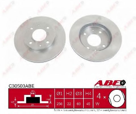 спирачен диск C30503ABE