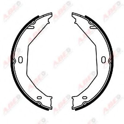 комплект спирачна челюст, ръчна спирачка