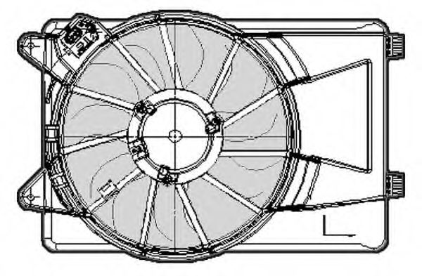 вентилатор, охлаждане на двигателя