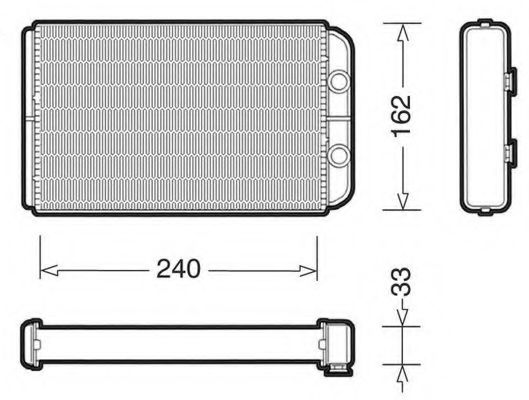 топлообменник, отопление на вътрешното пространство