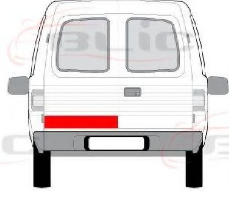 задна врата 6016-00-5022151P