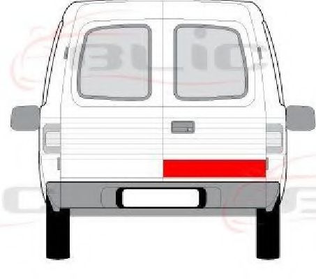 задна врата 6016-00-5022152P