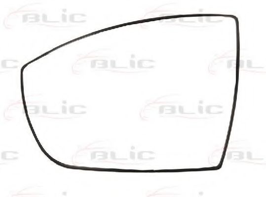 стъкло на огледало, външно огледало