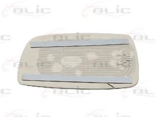 стъкло на огледало, външно огледало 6102-02-1707P