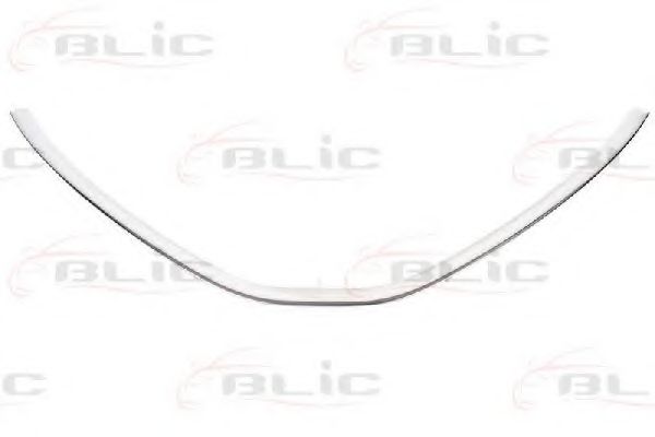 покривна/защитна лайсна, решетка на радиатора 6502-07-1303993P