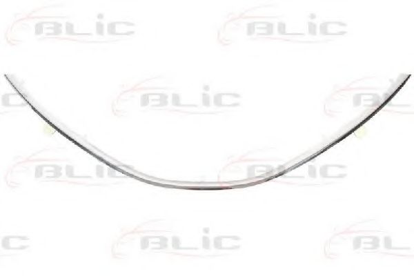 покривна/защитна лайсна, решетка на радиатора 6502-07-1303995P