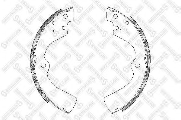 комплект спирачна челюст